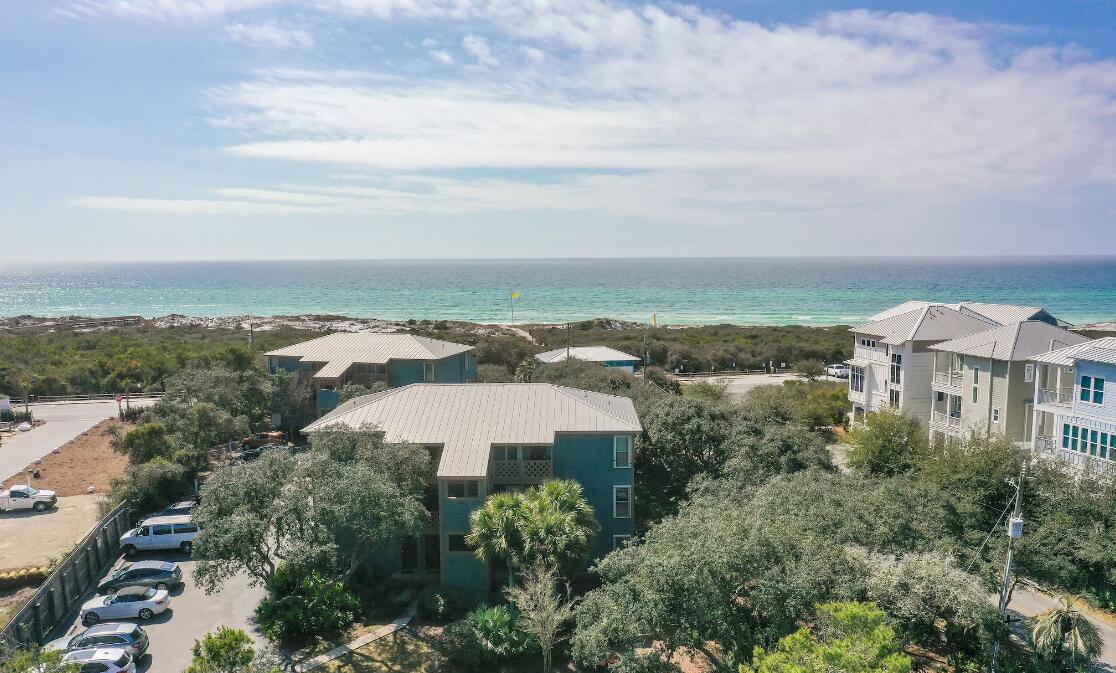 37 South Orange Street Inlet Beach, FL 32461 - Photo 10 of 22 an aerial view of residential building with green space