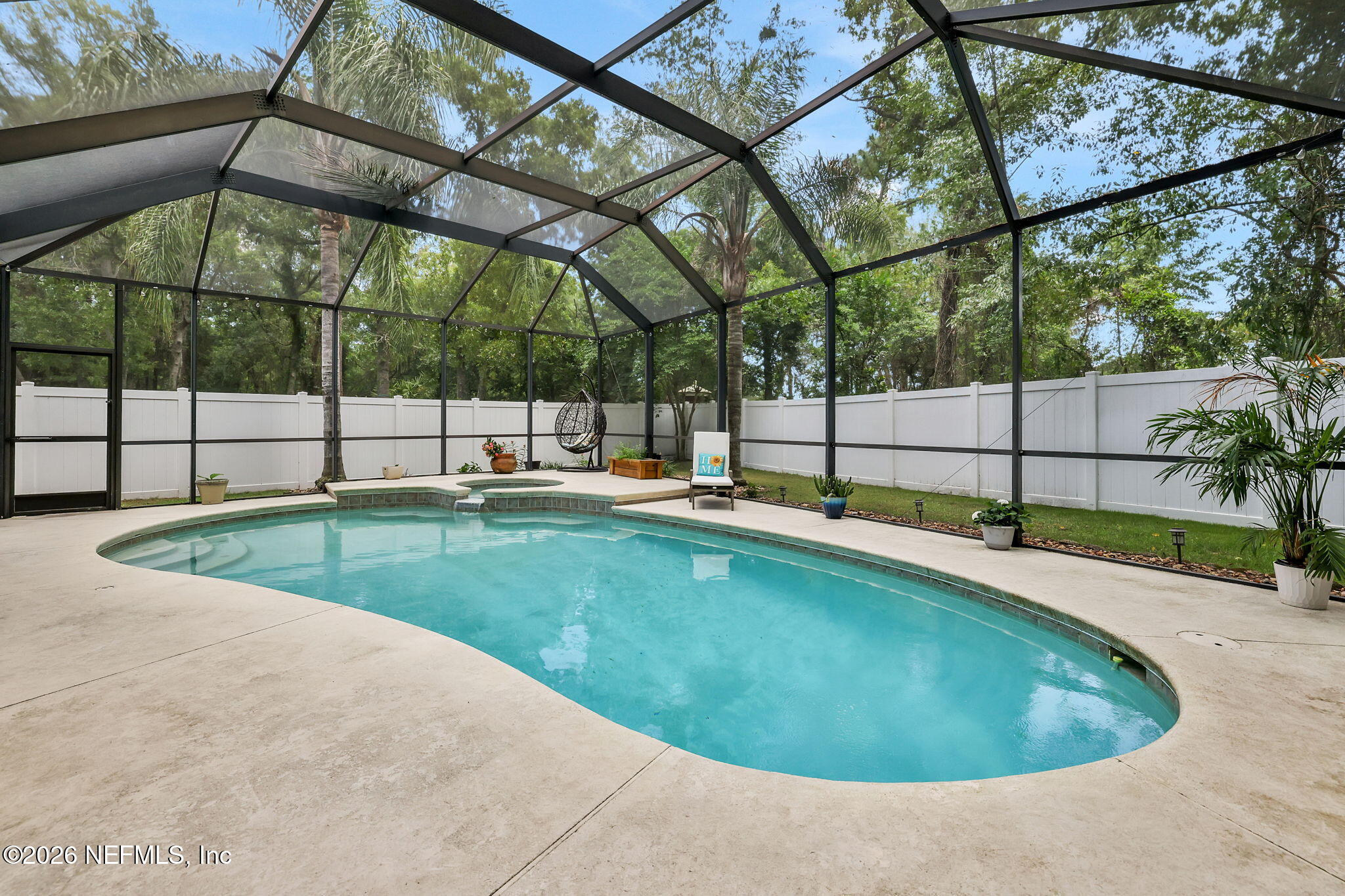 4320 Rye Court St. Johns, FL 32259 - Photo 52 of 60 a view of a backyard with swimming pool