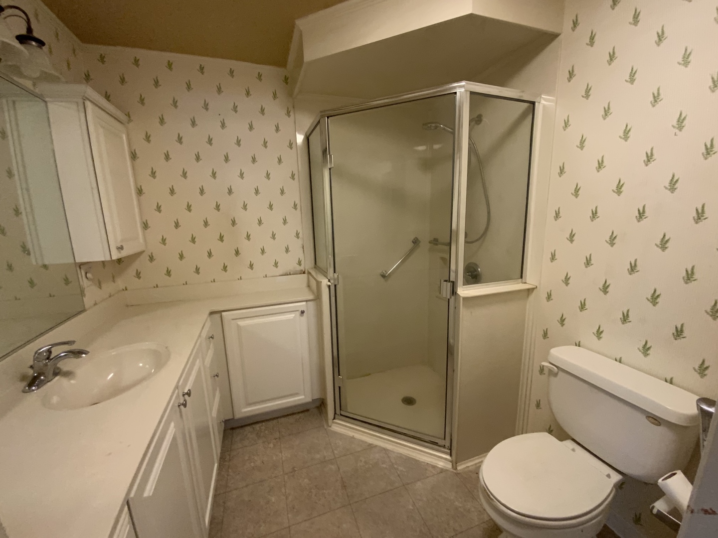 123 North Gilbert Street Danville, IL 61832 - Photo 6 of 8 a bathroom with a sink toilet and shower