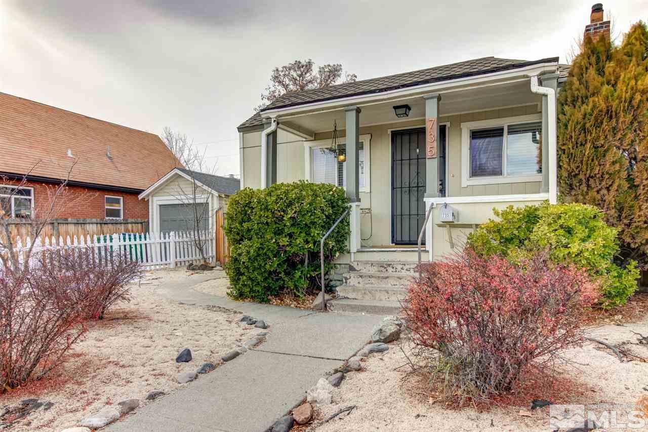 735 Plumas Street Reno, NV 89509 - Photo 1 of 25 a front view of a house with garden
