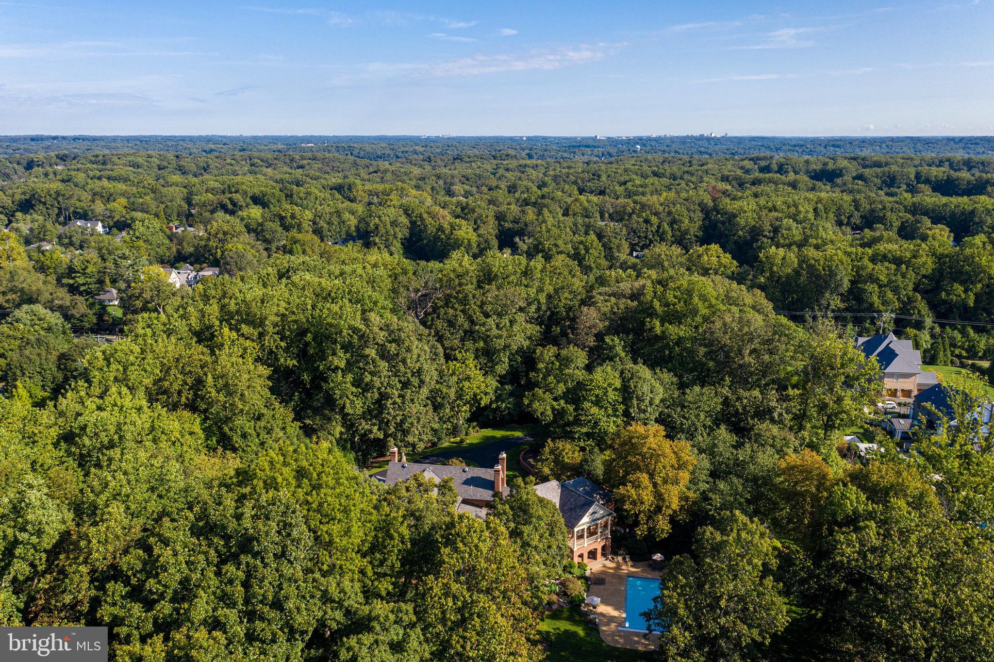 1008 Pine Hill Road McLean, VA 22101 - Photo 29 of 29 an aerial view of a houses with a yard