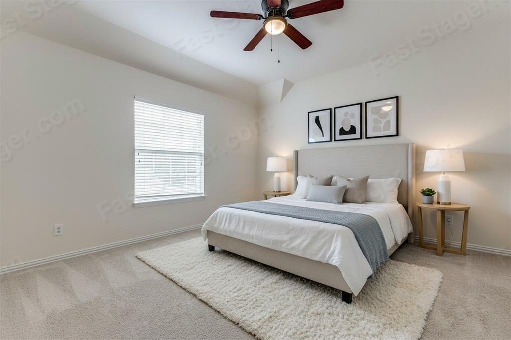 3313 Shady Valley Road Plano, TX 75025 - Photo 21 of 34 a bedroom with a bed and window