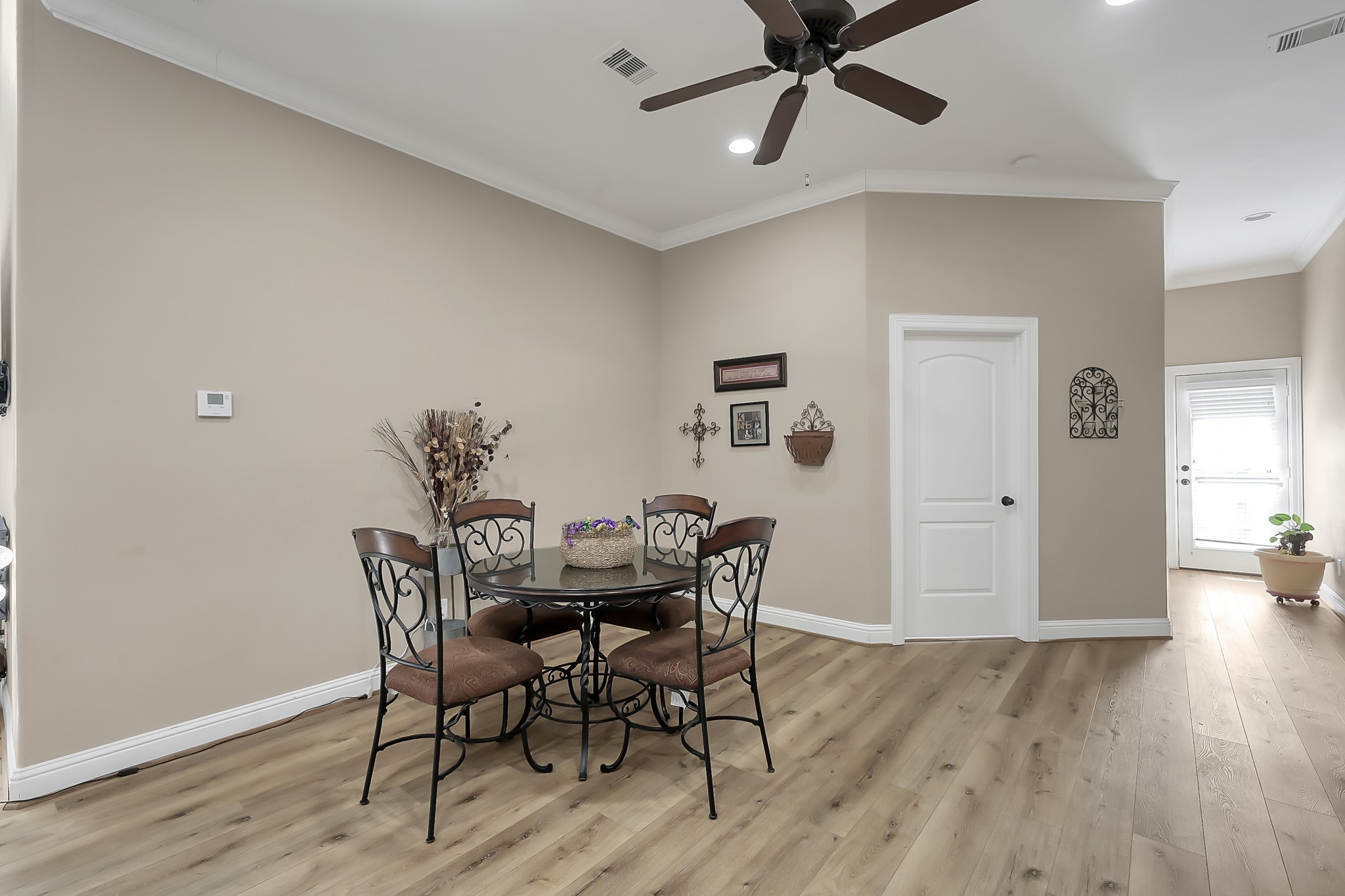 113 Capetown Way Montgomery, TX 77356 - Photo 13 of 39 a view of a dining room with furniture and wooden floor