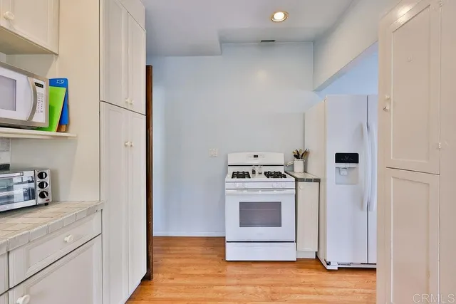 a room with storage and utility