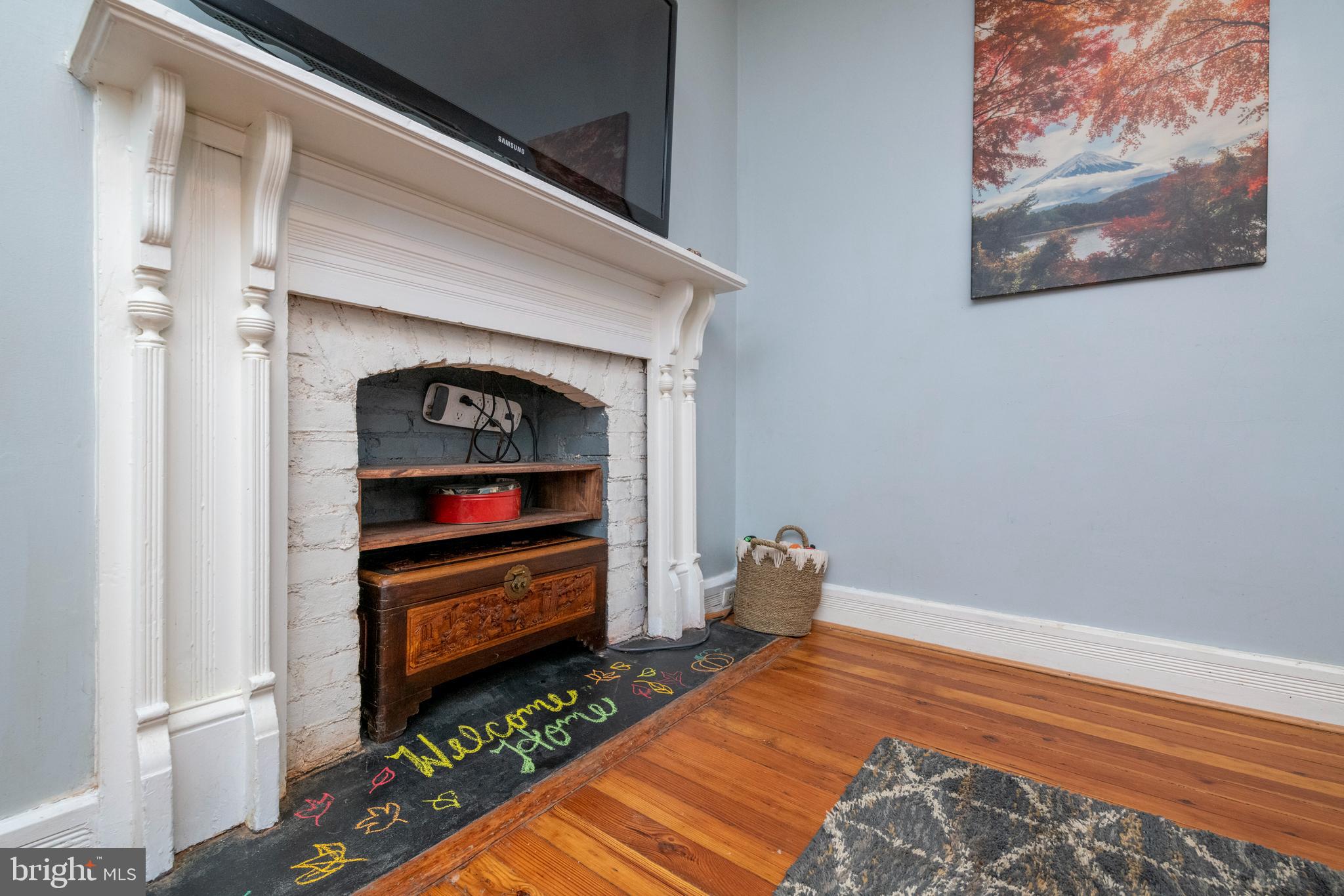 514 Warren Road Cockeysville, MD 21030 - Photo 21 of 55 Fireplace Mantel is now used for decoration only
