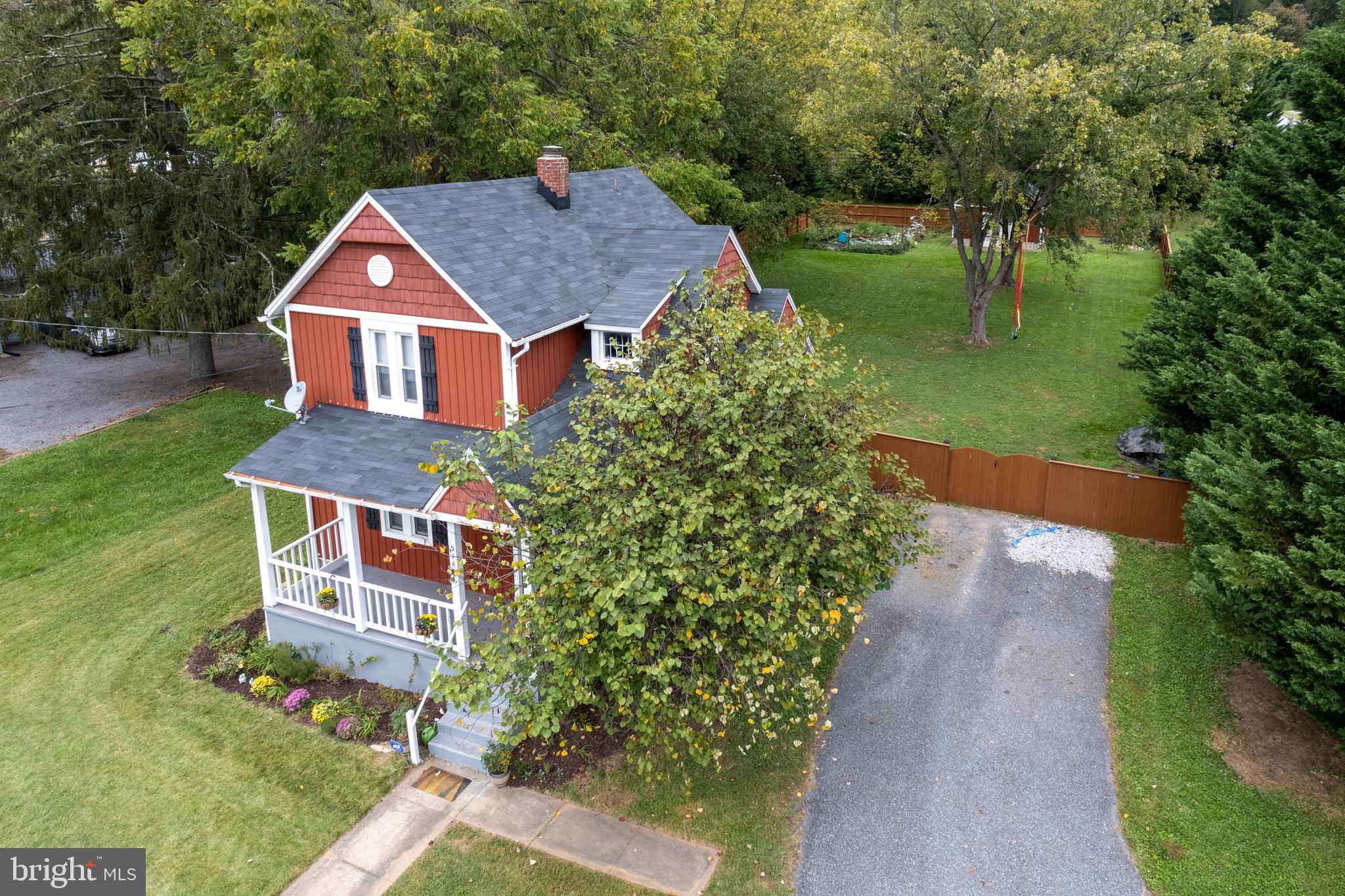 514 Warren Road Cockeysville, MD 21030 - Photo 48 of 55 aerial shot of home