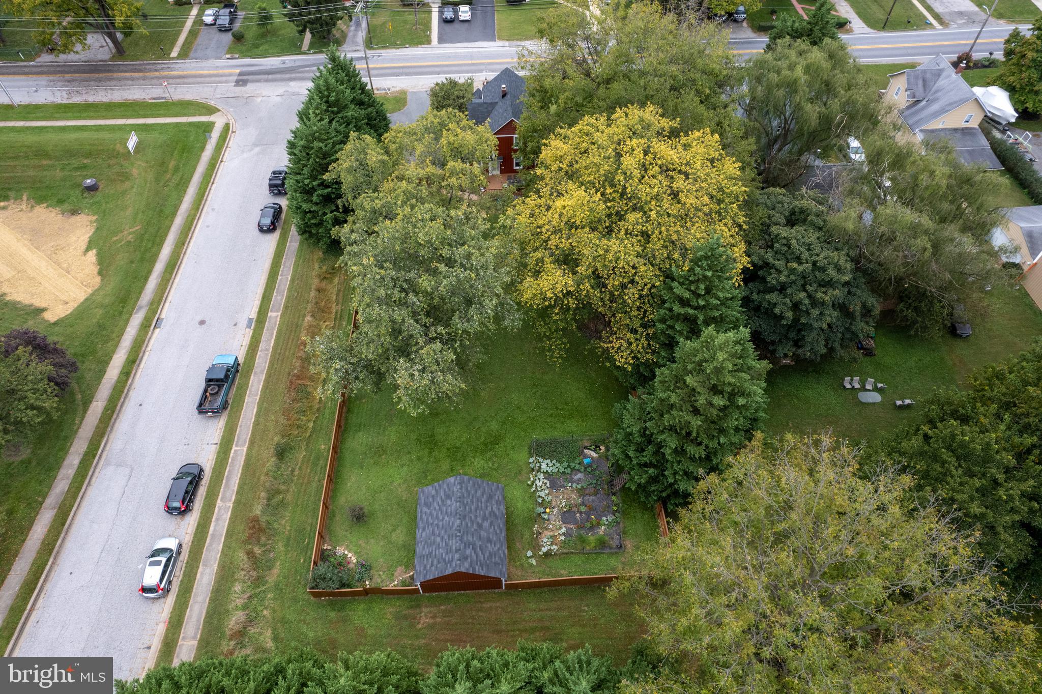 514 Warren Road Cockeysville, MD 21030 - Photo 53 of 55 Aerial of back yard