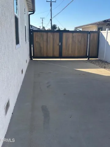 a view of a small space