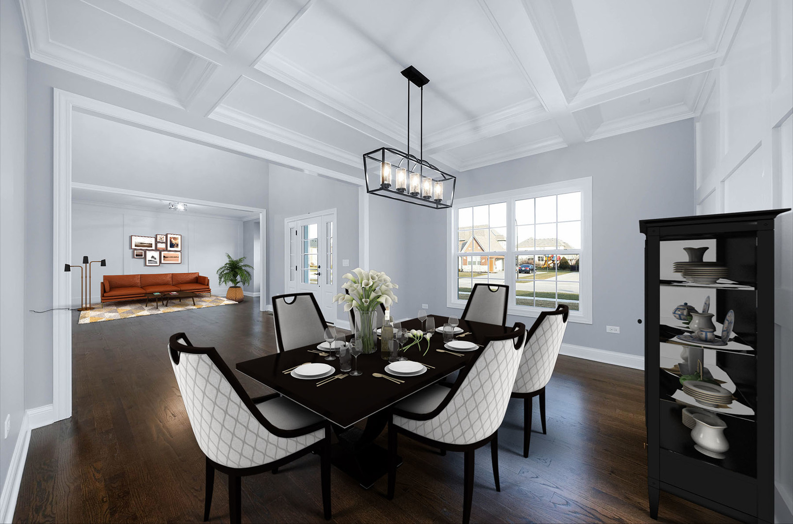 2004 Oldfield Road Darien, IL 60561 - Photo 5 of 40 a view of a dining room with furniture window and wooden floor