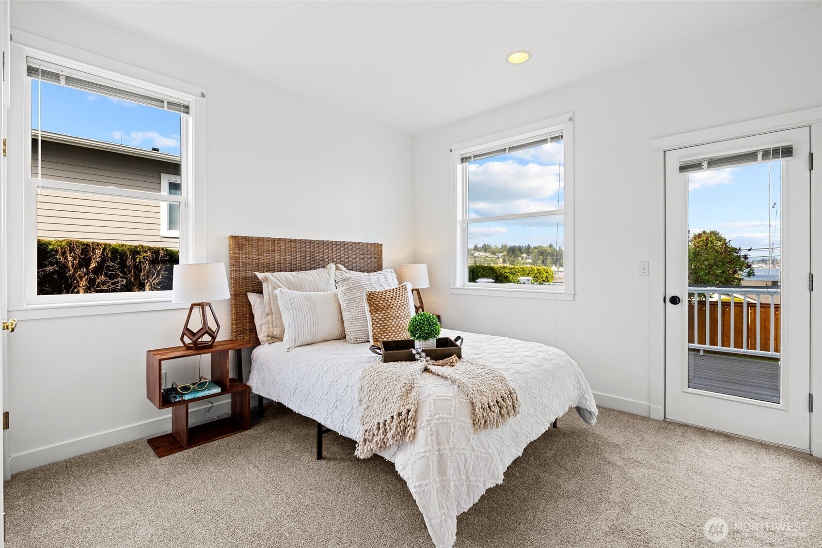 1802 Vernon Road Lake Stevens, WA 98258 - Photo 15 of 40 a bedroom with a bed a dresser and a window