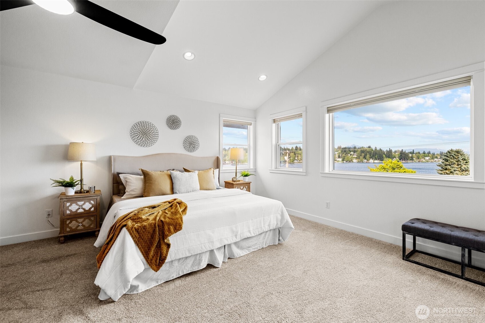 1802 Vernon Road Lake Stevens, WA 98258 - Photo 19 of 40 a bedroom with bed and a window