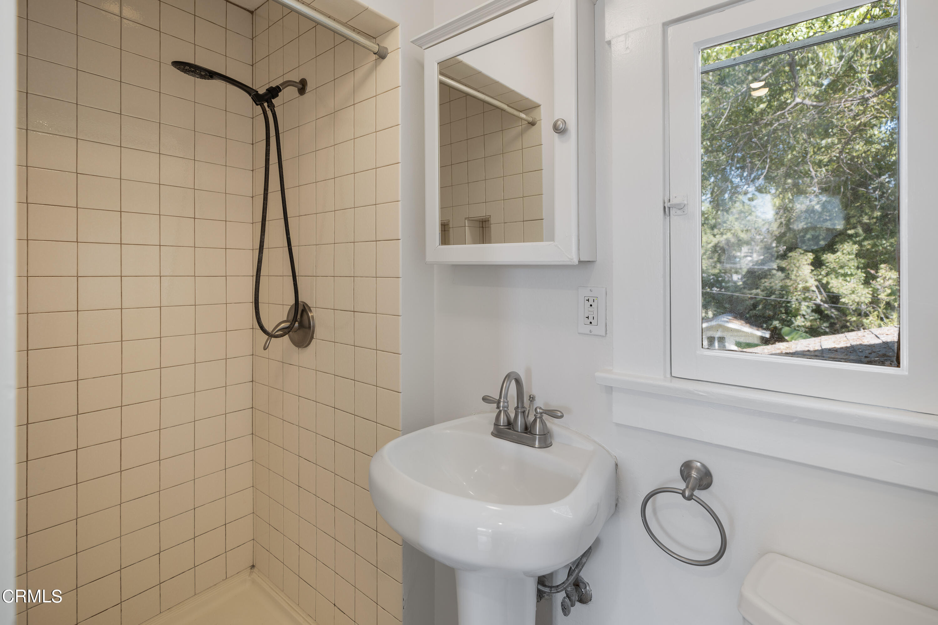 489 Miles Street Pasadena, CA 91106 - Photo 32 of 46 a bathroom with a sink toilet and shower