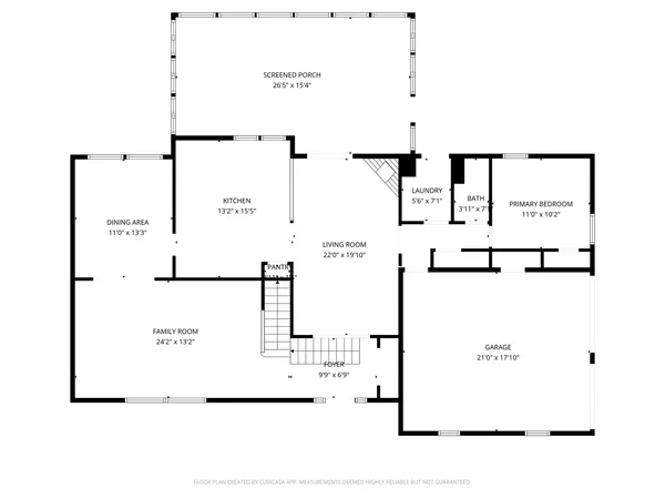 a picture of a floor plan