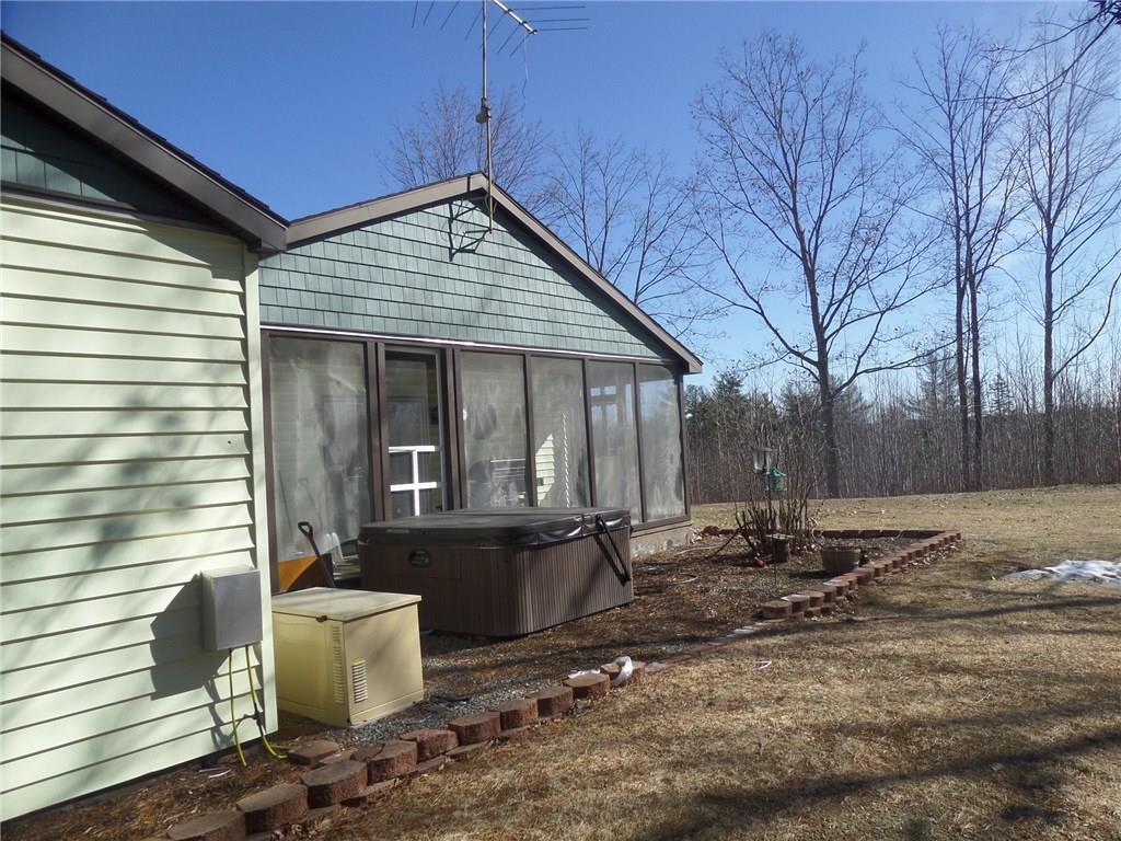 105 New Boston Road Hermon, ME 04401 - Photo 14 of 19 side patio area and view of the full...