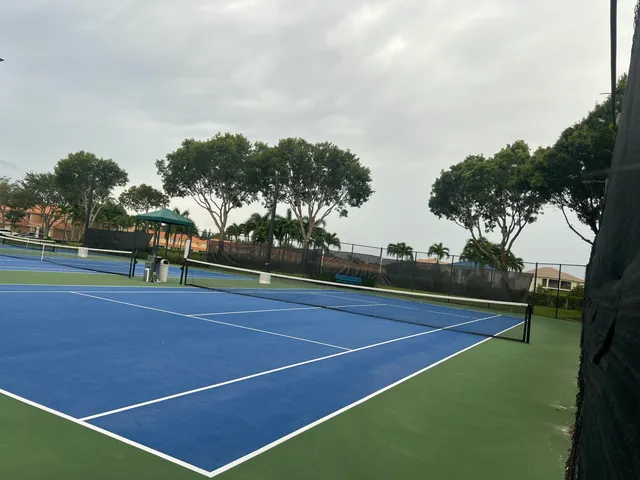 a view of tennis court
