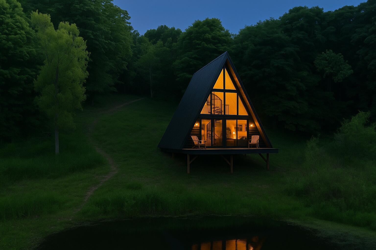 15326 Madron Lake Road Buchanan, MI 49107 - Photo 10 of 20 Potential night view