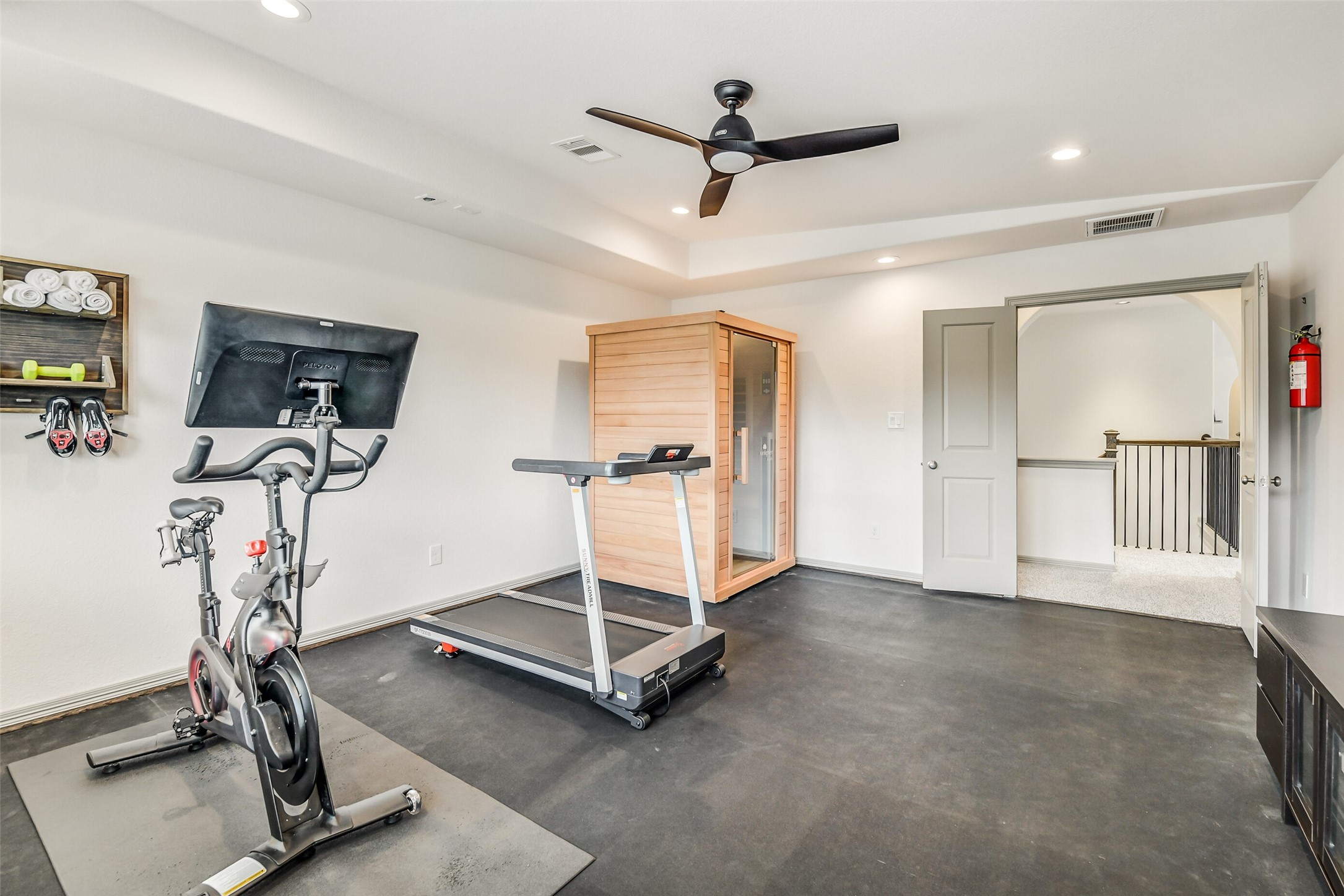 2430 Barclay Lake Lane Spring, TX 77388 - Photo 32 of 50 a view of a room with gym equipment