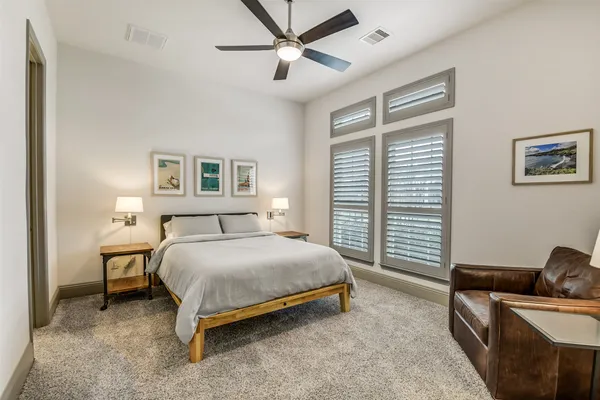 a view of a yard with an outdoor space