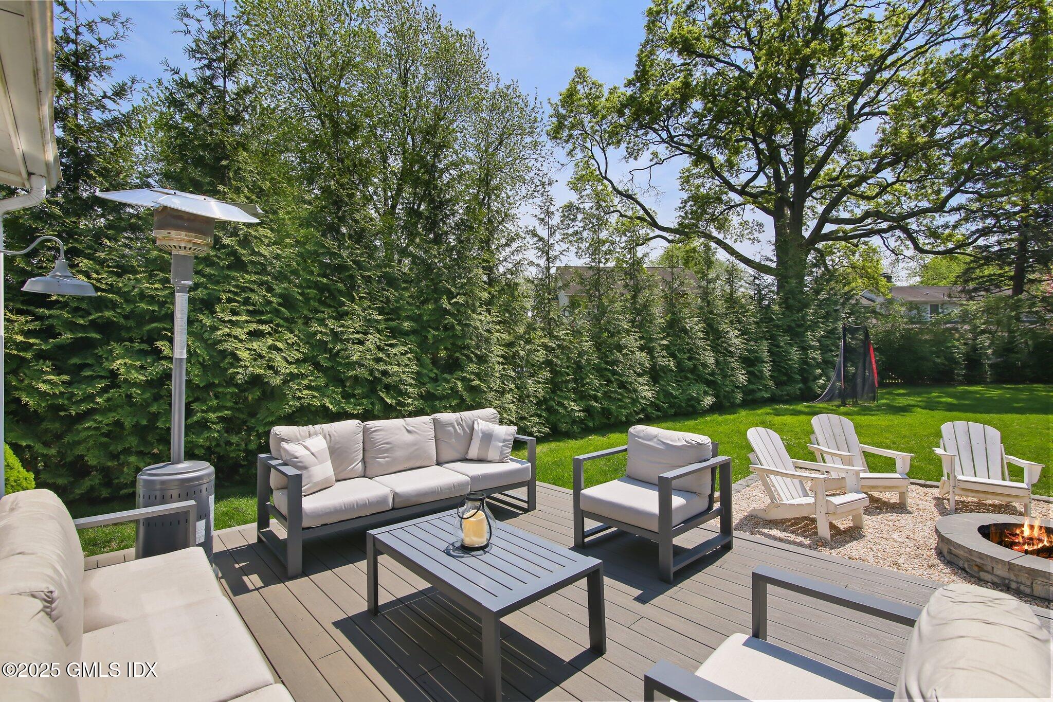 41 Rainbow Drive Riverside, CT 06878 - Photo 4 of 7 a view of yard with outdoor seating