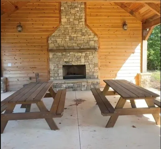 a sign board with a yard