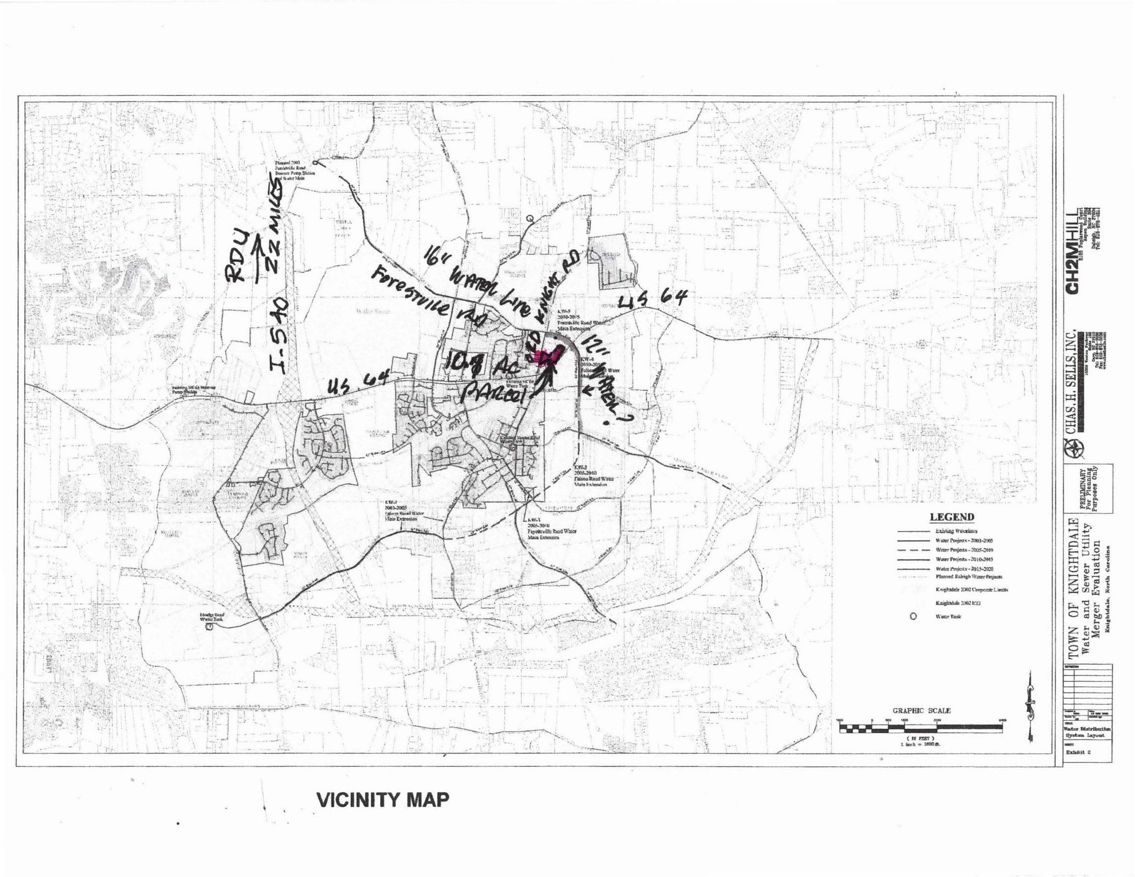 904 Old Knight Road Knightdale, NC 27545 - Photo 3 of 8 a black and white photo of a painting