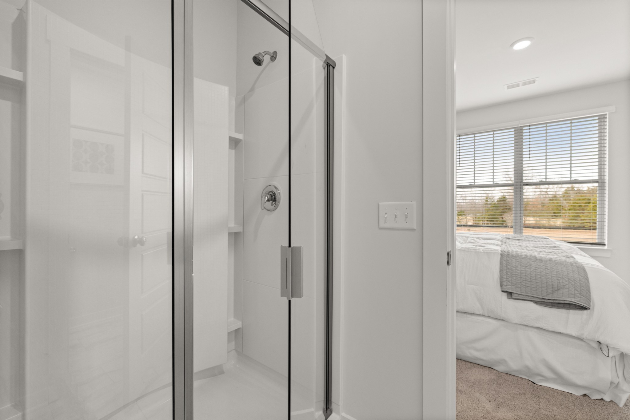 476 Alcott Way Spring Hill Spring Hill, TN 37174 - Photo 9 of 17 a bathroom with a tub shower and window