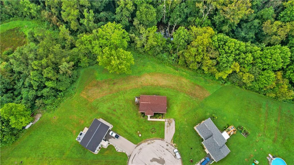 418 Shagbark Road Grindstone, PA 15442 - Photo 19 of 20 an aerial view of a house with a yard