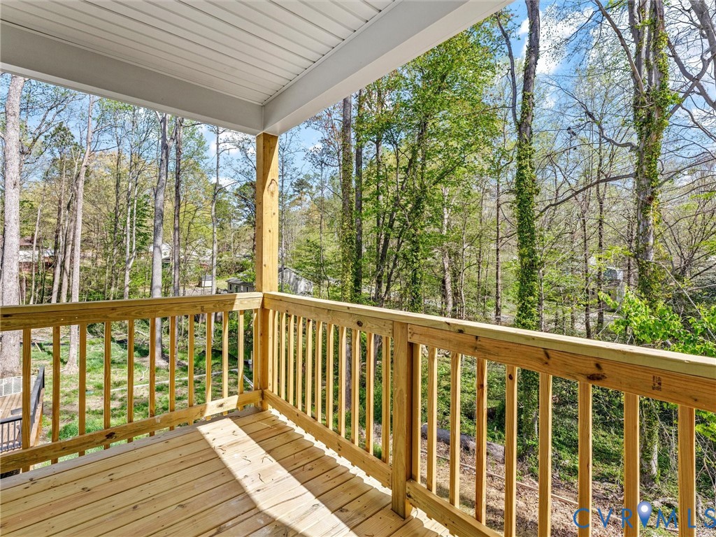 5500 Hemlock Road Quinton, VA 23141 - Photo 31 of 40 Master Bedroom Balcony
