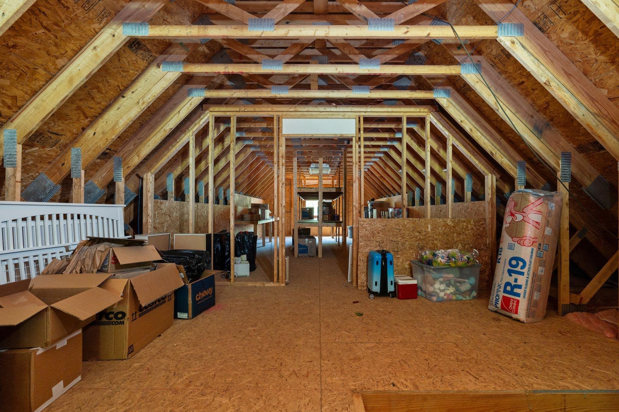 5900 Agren Road Lewiston, MI 49756 - Photo 54 of 54 Unfinished bonus room over garage