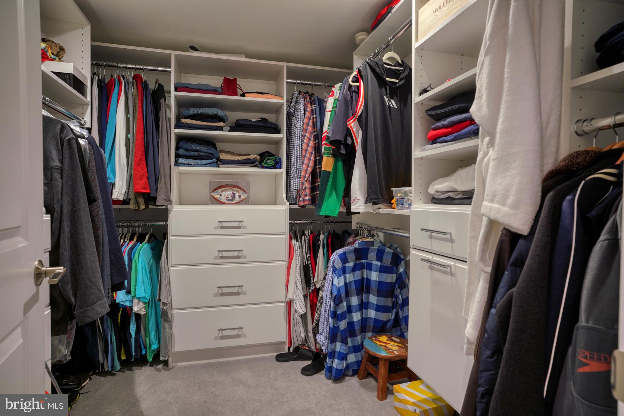 145 Ridgeview Circle Princeton, NJ 08540 - Photo 36 of 41 Walk-in closet for potential bedroom.