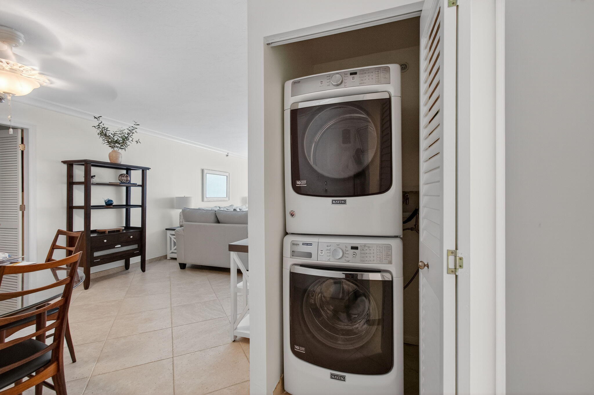 4511 South Ocean Boulevard, Unit 1004 Highland Beach, FL 33487 - Photo 13 of 76 Full Size Washer & Dryer
