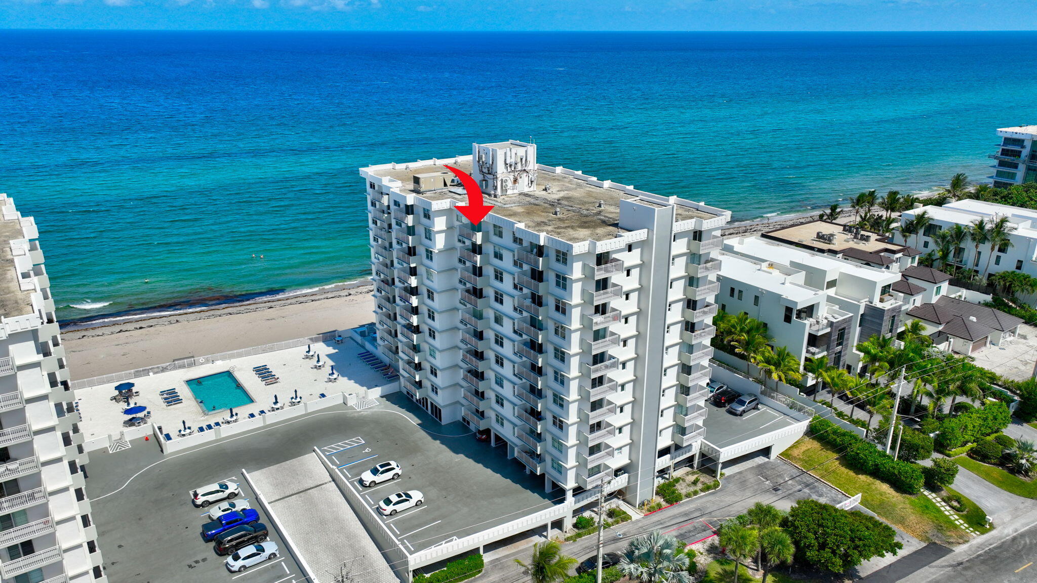 4511 South Ocean Boulevard, Unit 1004 Highland Beach, FL 33487 - Photo 3 of 76 Penthouse Location