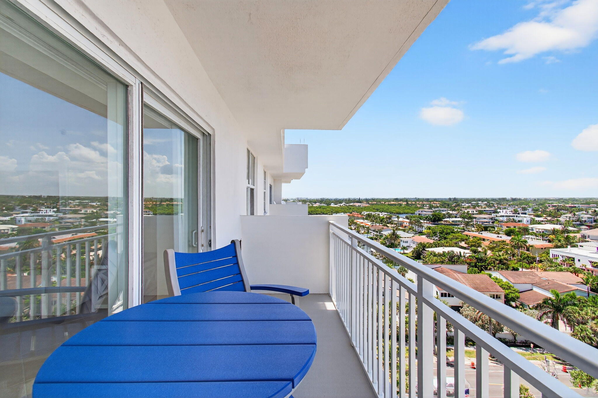 4511 South Ocean Boulevard, Unit 1004 Highland Beach, FL 33487 - Photo 39 of 76 Covered Open Balcony