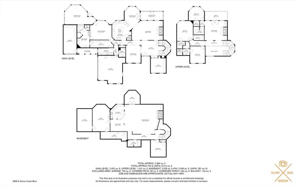 $950,000 | 2505 South Stone Creek Boulevard, Urbana, IL 61802
