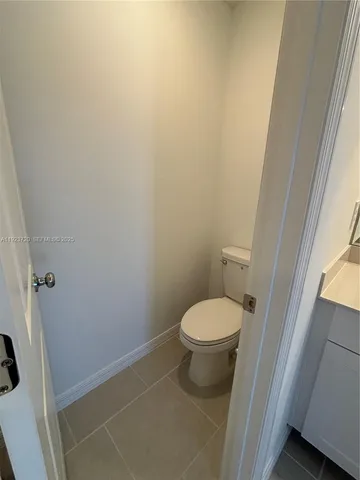 a bathroom with a window