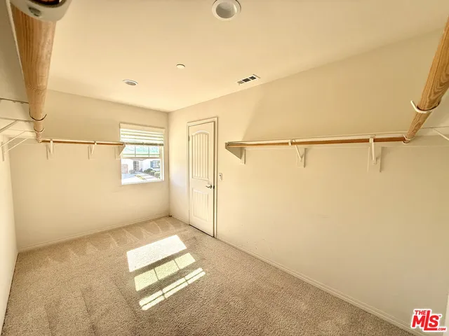 a view of a room with an empty space