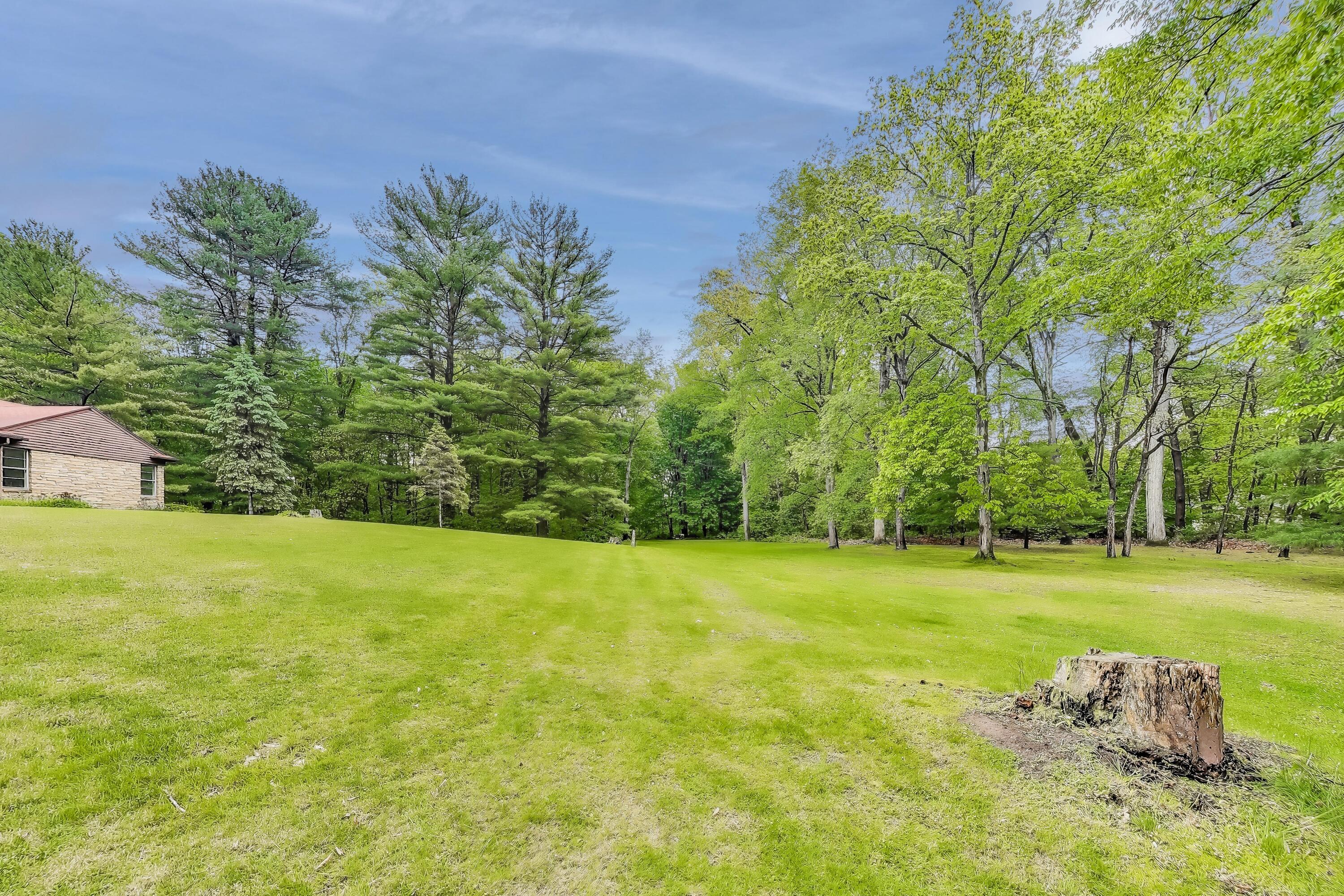 451 Johnson Road Trail Creek, IN 46360 - Photo 10 of 55 a view of a big yard with swimming pool