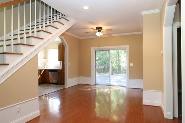 355 Bass Road Macon, GA 31210 - Photo 6 of 24 a view of an entryway with wooden floor