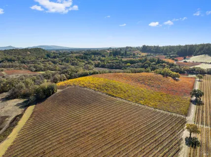 a view of an ocean and city
