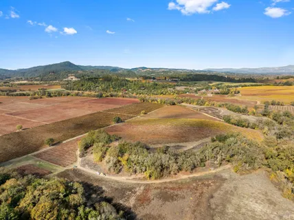 a view of a lake with a mountain