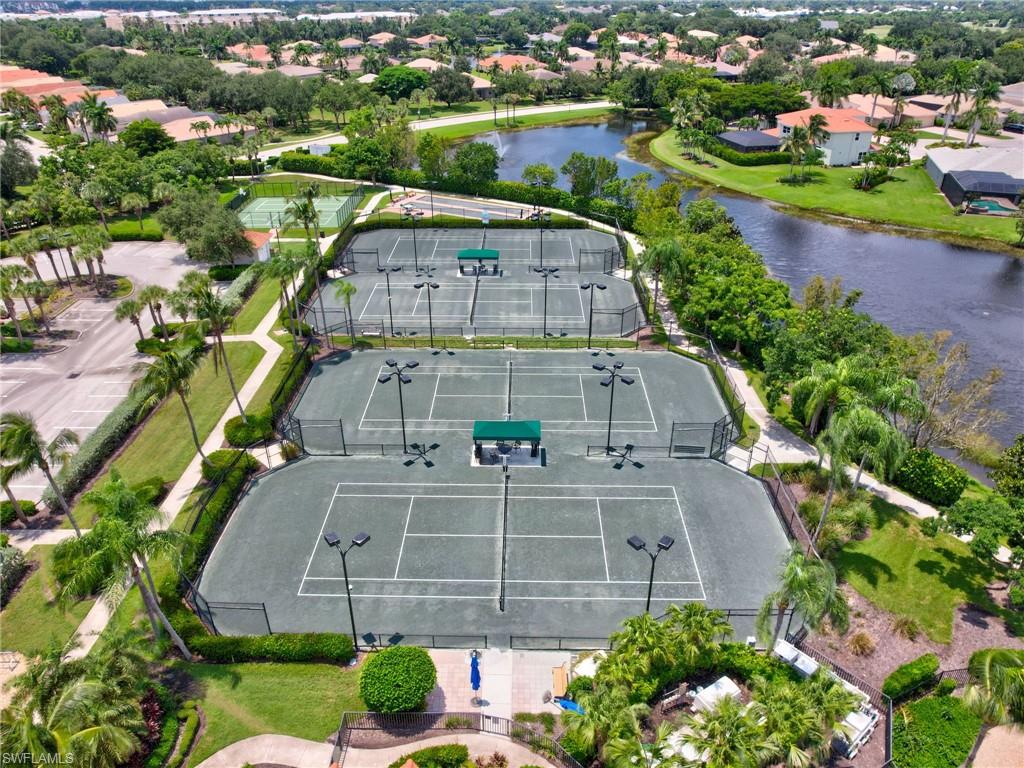 19415 La Serena Drive Estero, FL 33967 - Photo 47 of 49 an aerial view of a house with a garden