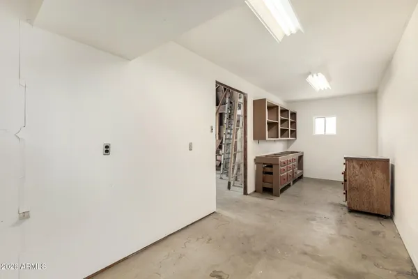 a view of an ocean and beach