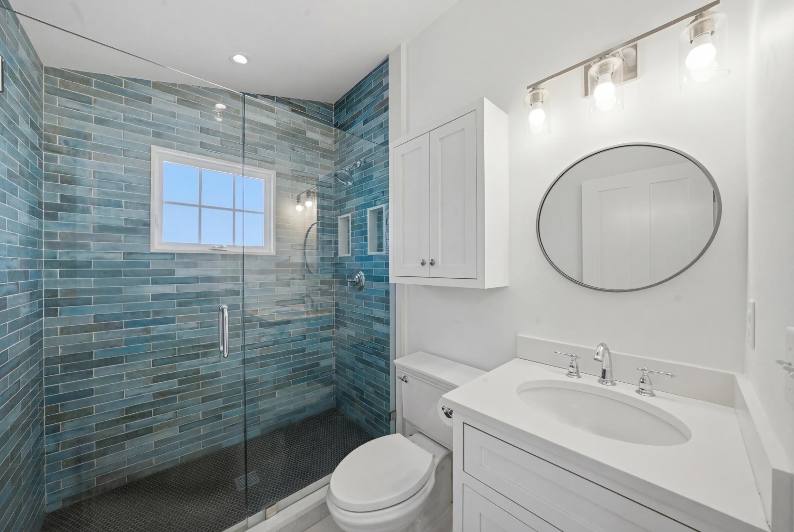 10 Fowler Avenue Edgartown, MA 02539 - Photo 15 of 20 a bathroom with a sink a toilet and shower