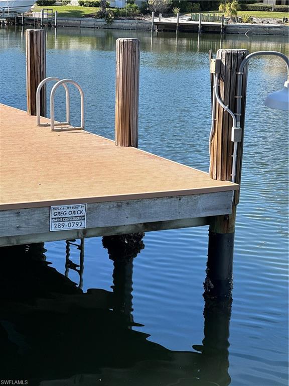 341 Devils Bight Naples, FL 34103 - Photo 15 of 16 a backyard of a house with lake view