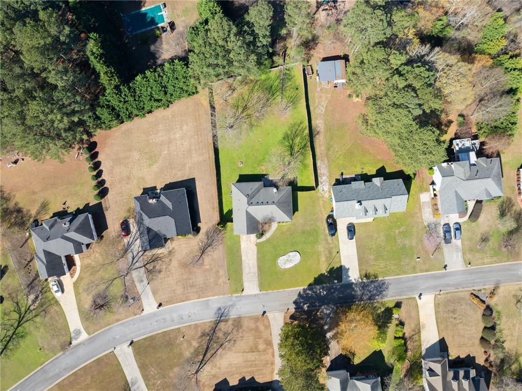 716 Michael Drive Winder, GA 30680 - Photo 39 of 46 an aerial view of a swimming pool