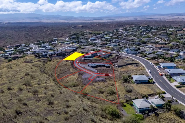 a view of city and mountain