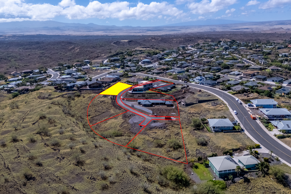 68-5106 Lot 6 Kainani Place Waikoloa, HI 96738 - Photo 12 of 16 an aerial view of residential houses with outdoor space