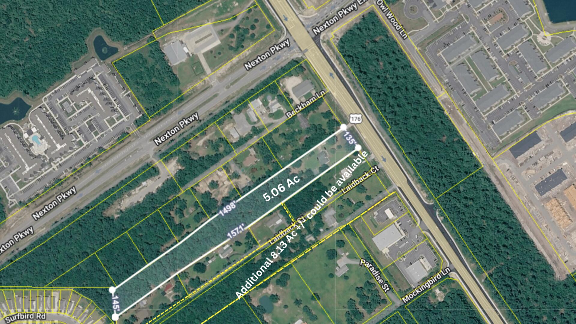 1865 State Road Summerville, SC 29486 - Photo 4 of 4 1865 State Lot Map