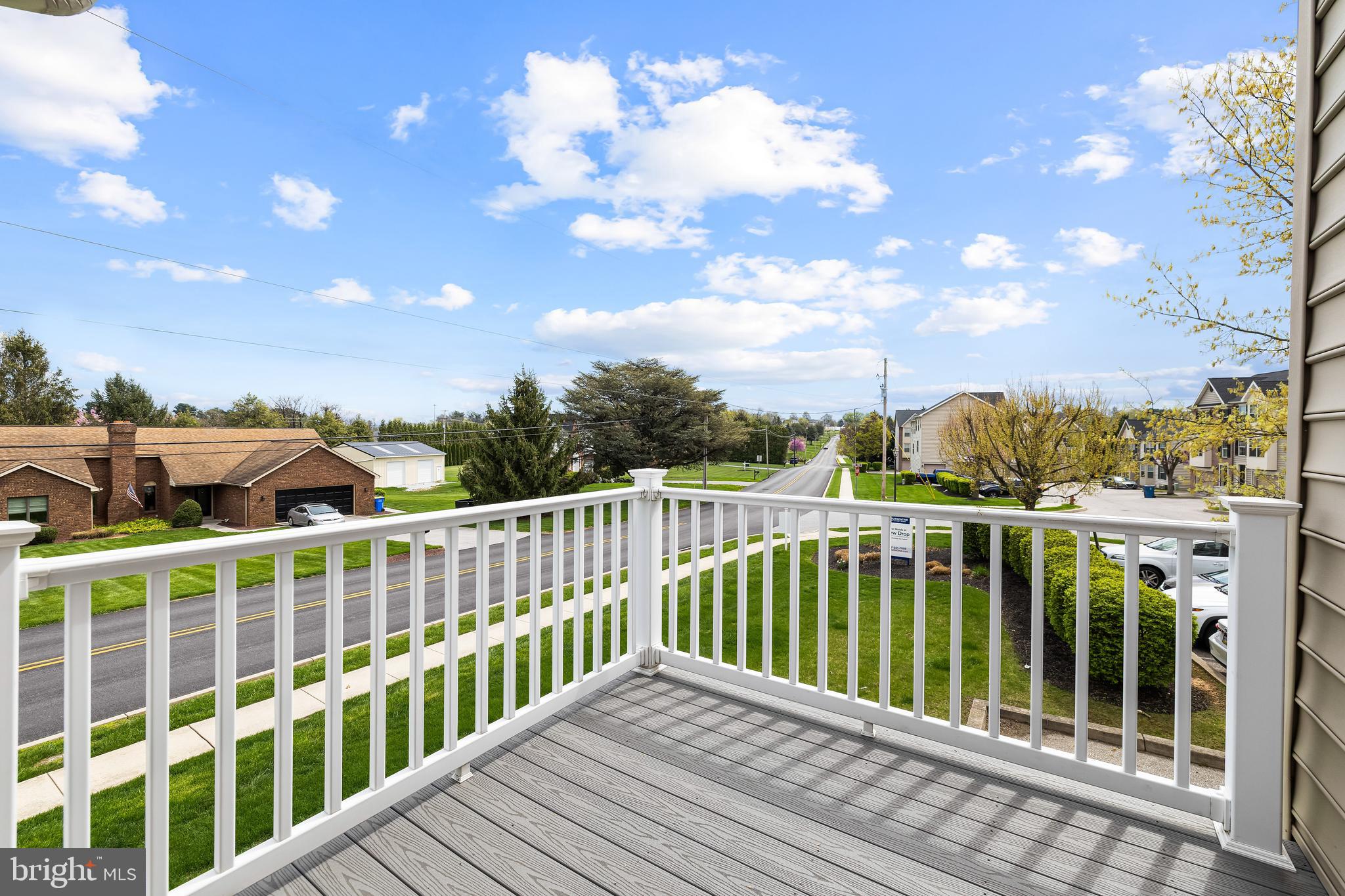 8 Shady Tree Court York, PA 17402 - Photo 12 of 23 a view of a balcony with wooden fence