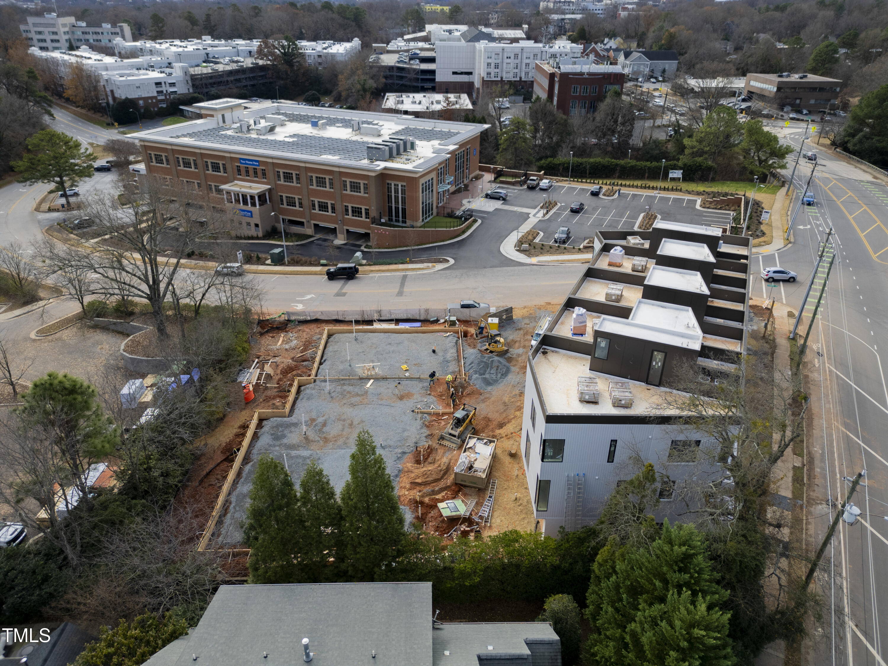 1310 Chamblee Hill Raleigh, NC 27608 - Photo 17 of 26 an aerial view of multiple houses
